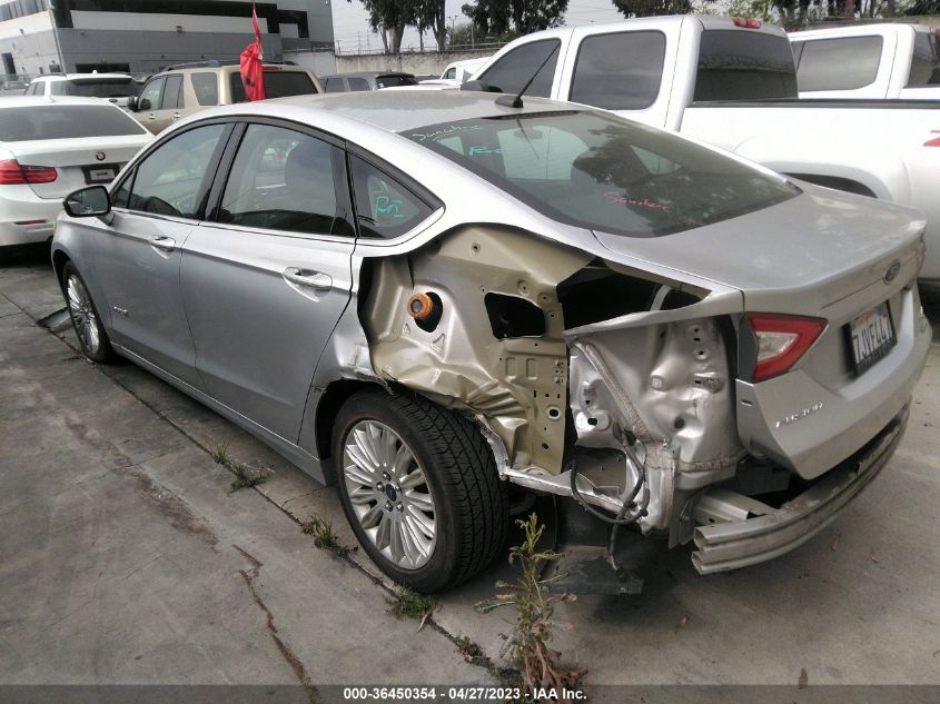 2015 FORD FUSION SE HYBRID - 3FA6P0LU2FR229377