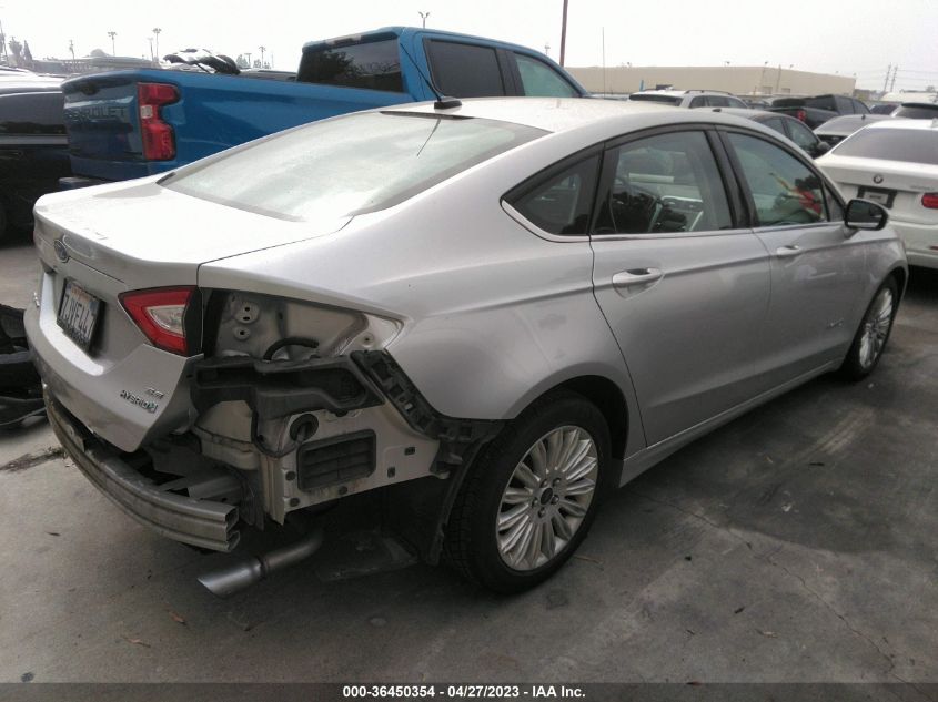 2015 FORD FUSION SE HYBRID - 3FA6P0LU2FR229377