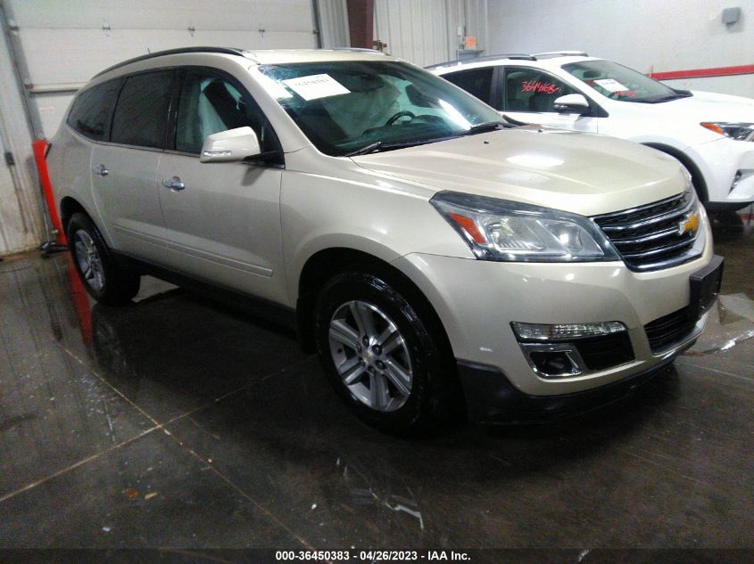 2015 CHEVROLET TRAVERSE LT - 1GNKVGKD1FJ117602