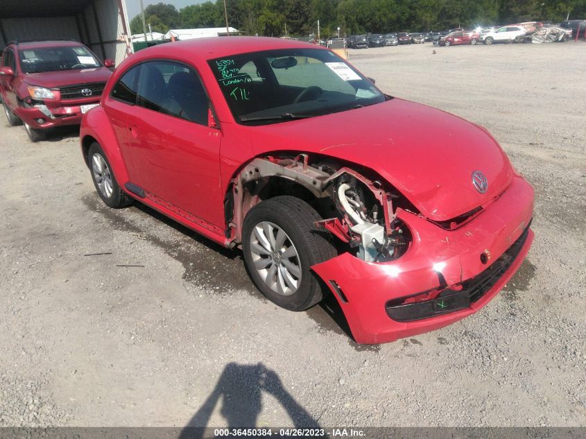 2014 VOLKSWAGEN BEETLE COUPE 1.8T ENTRY - 3VWF17AT8EM640595