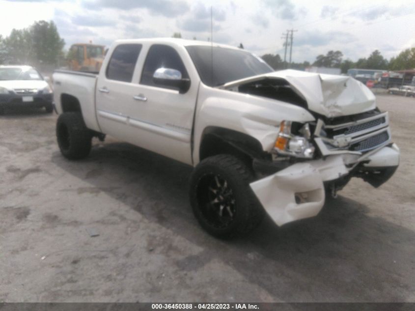 2013 CHEVROLET SILVERADO 1500 LTZ - 3GCPKTE71DG240367
