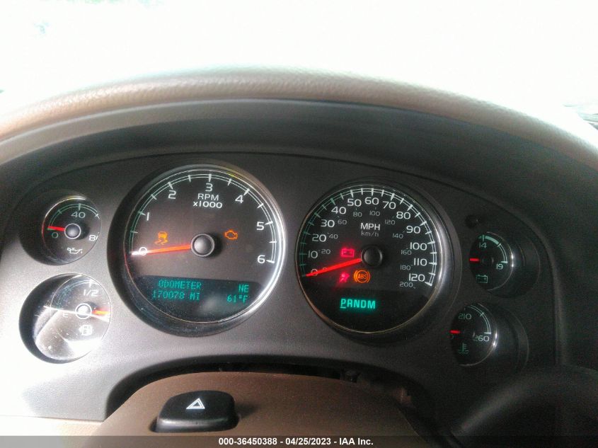 2013 CHEVROLET SILVERADO 1500 LTZ - 3GCPKTE71DG240367