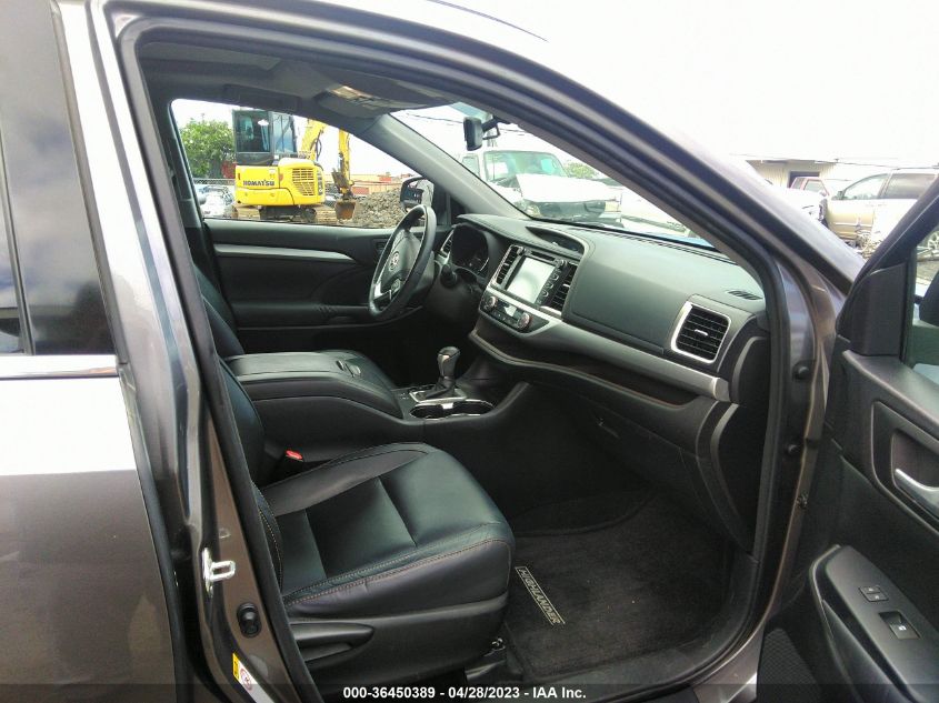 2015 TOYOTA HIGHLANDER XLE - 5TDKKRFH7FS100770