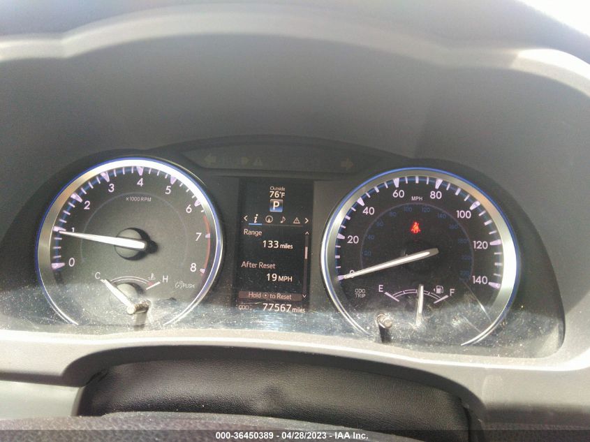 2015 TOYOTA HIGHLANDER XLE - 5TDKKRFH7FS100770