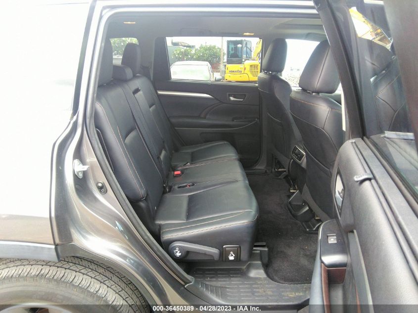 2015 TOYOTA HIGHLANDER XLE - 5TDKKRFH7FS100770