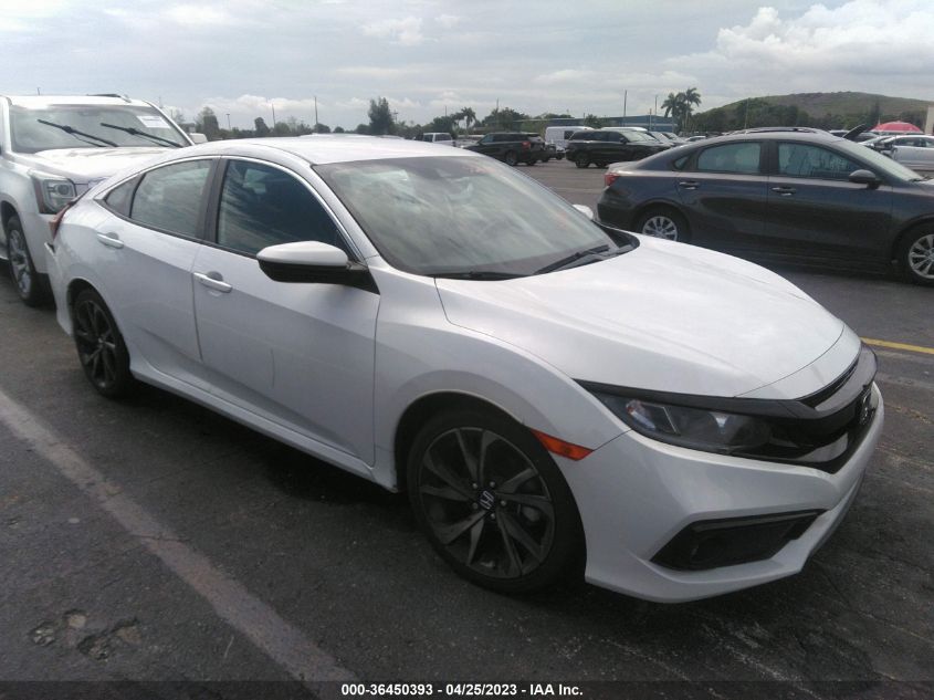 2019 HONDA CIVIC SEDAN SPORT - 2HGFC2F80KH578805