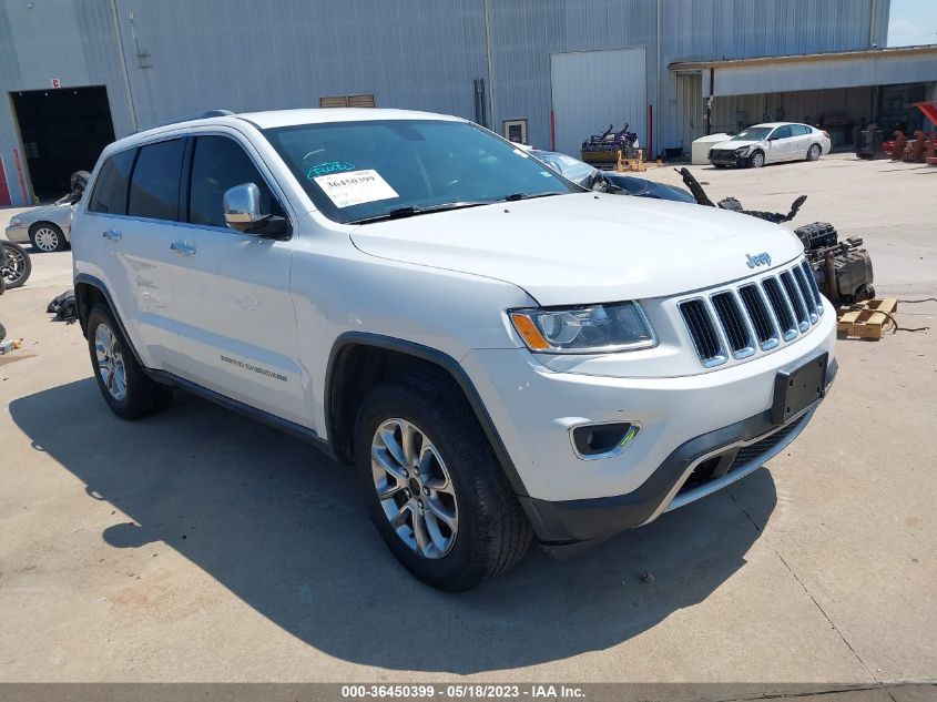 2014 JEEP GRAND CHEROKEE LIMITED - 1C4RJEBT5EC160437