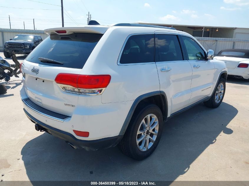 2014 JEEP GRAND CHEROKEE LIMITED - 1C4RJEBT5EC160437