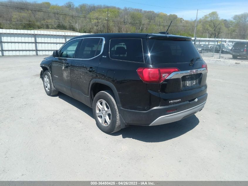 2018 GMC ACADIA SLE - 1GKKNKLA3JZ108222