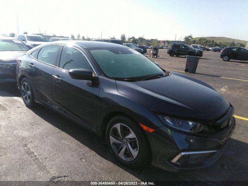 2020 HONDA CIVIC SEDAN LX - 19XFC2F62LE015989