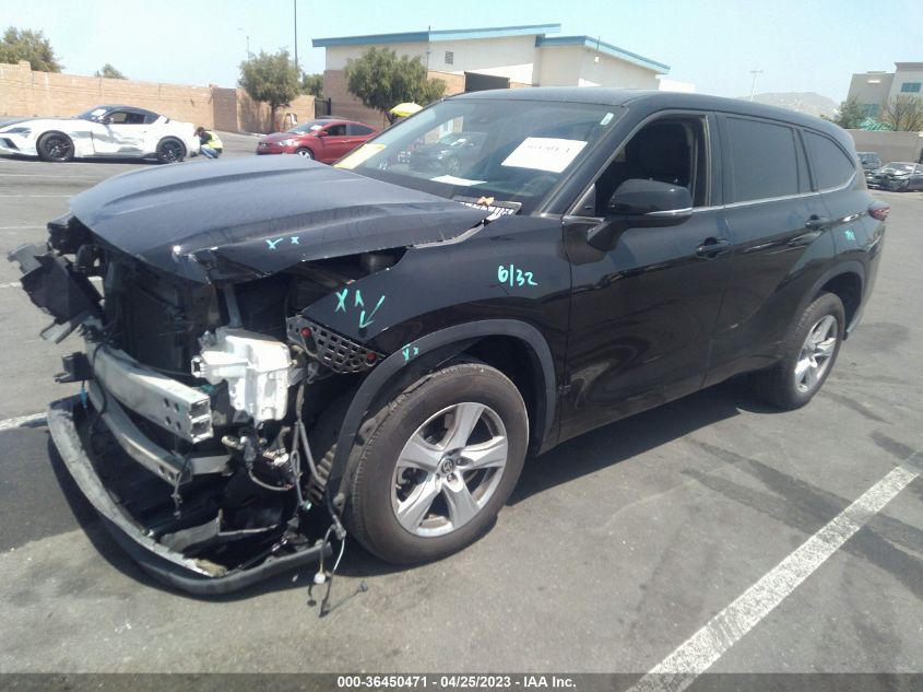 2021 TOYOTA HIGHLANDER L - 5TDCZRAH1MS517306