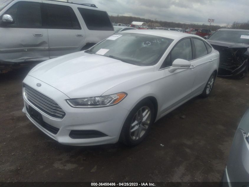 2016 FORD FUSION SE - 3FA6P0H76GR256246