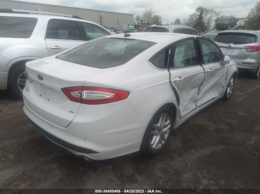 2016 FORD FUSION SE - 3FA6P0H76GR256246