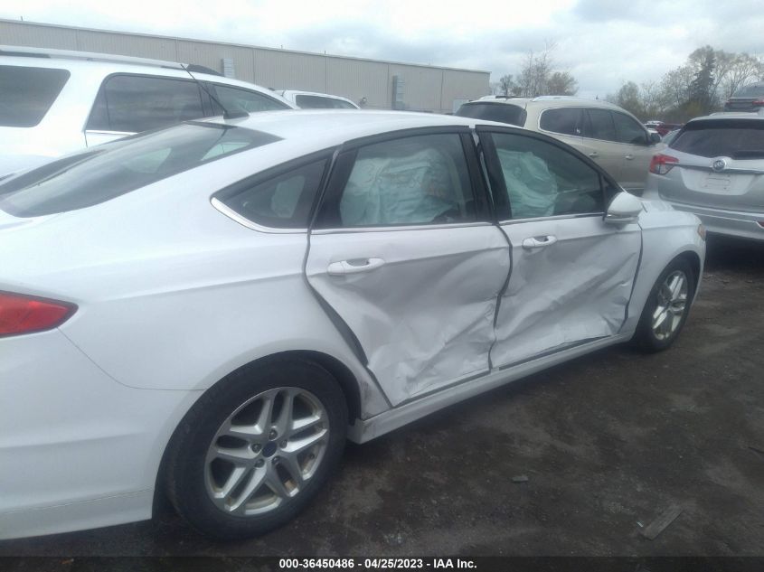 2016 FORD FUSION SE - 3FA6P0H76GR256246