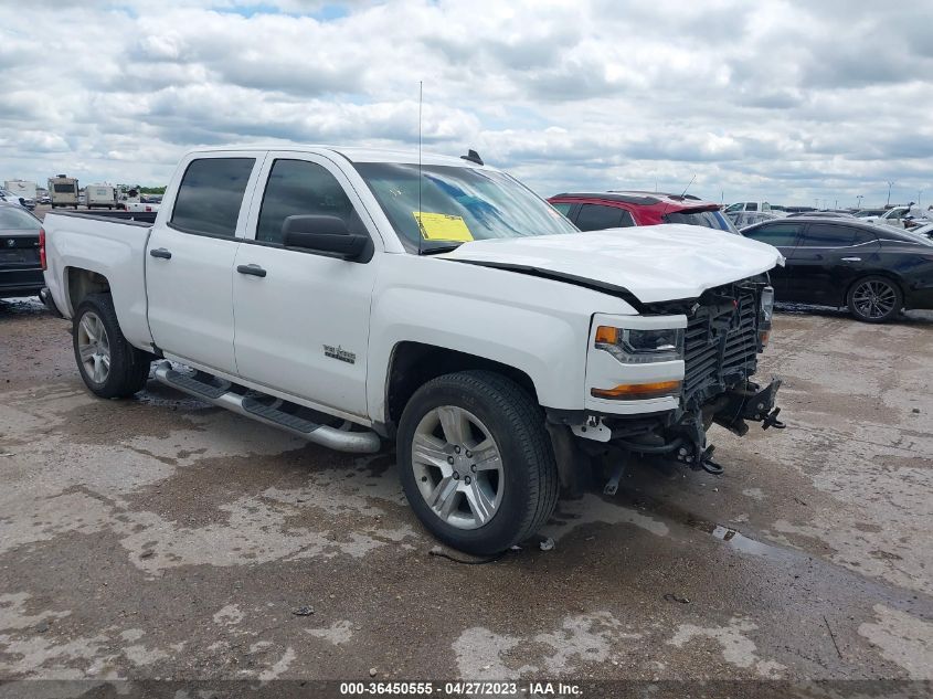 2018 CHEVROLET SILVERADO 1500 CUSTOM - 3GCPCPEC5JG639926
