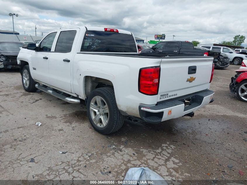 2018 CHEVROLET SILVERADO 1500 CUSTOM - 3GCPCPEC5JG639926