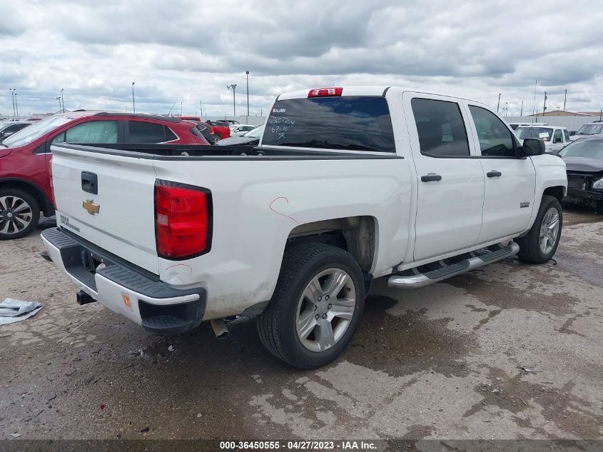 2018 CHEVROLET SILVERADO 1500 CUSTOM - 3GCPCPEC5JG639926
