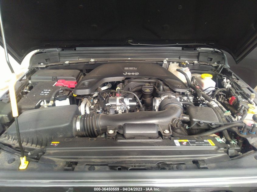 2021 JEEP WRANGLER UNLIMITED SAHARA - 1C4HJXEG9MW566160