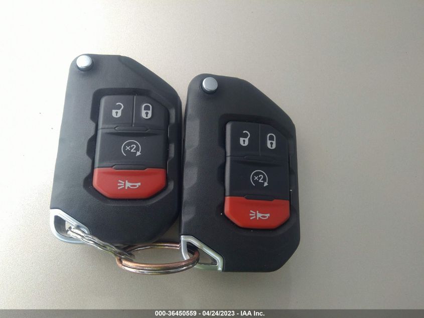 2021 JEEP WRANGLER UNLIMITED SAHARA - 1C4HJXEG9MW566160