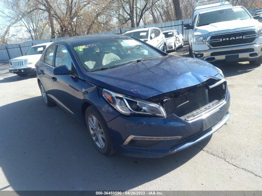 2015 HYUNDAI SONATA 2.4L SE - 5NPE24AF0FH024336