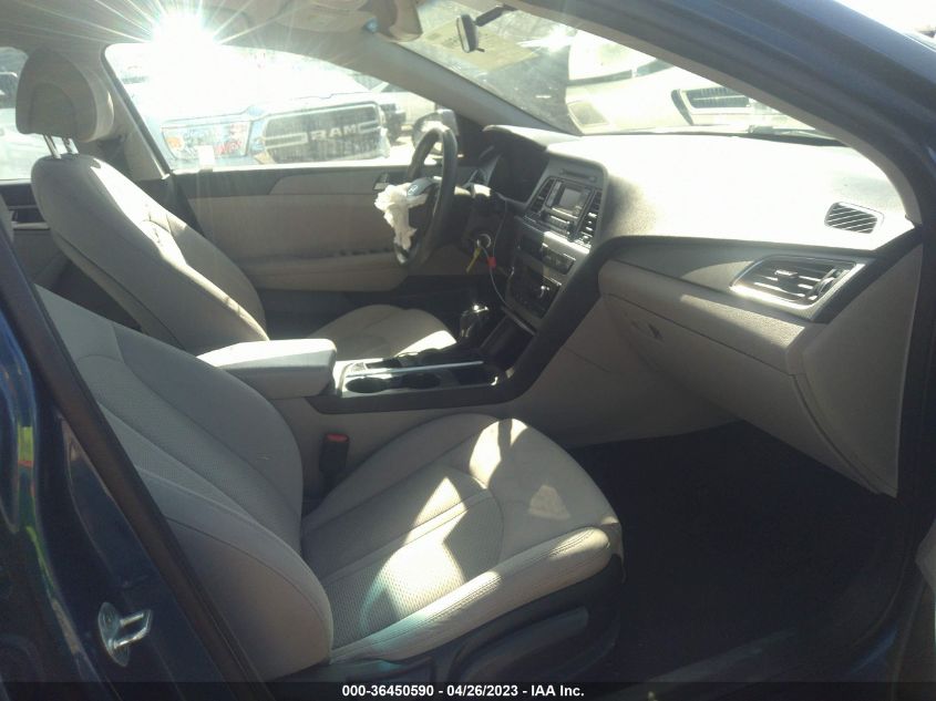 2015 HYUNDAI SONATA 2.4L SE - 5NPE24AF0FH024336