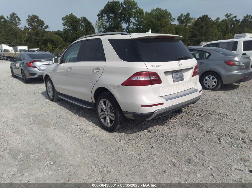 2013 MERCEDES-BENZ M-CLASS ML 350 - 4JGDA5JB0DA232914