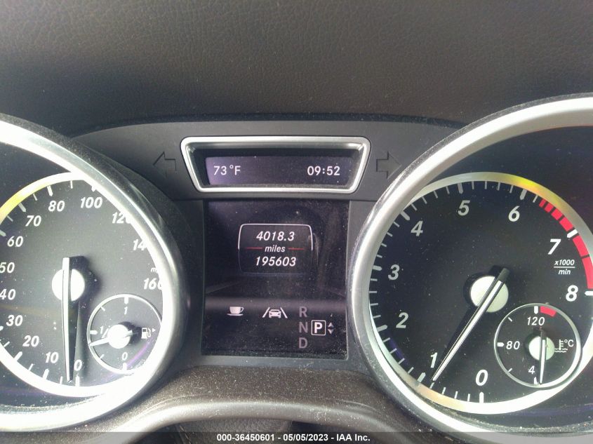 2013 MERCEDES-BENZ M-CLASS ML 350 - 4JGDA5JB0DA232914