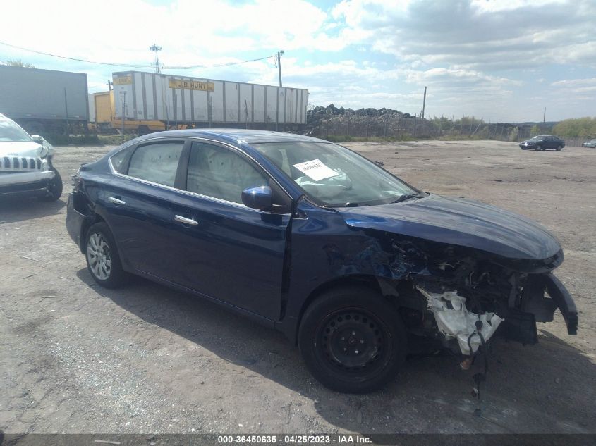 2017 NISSAN SENTRA SV - 3N1AB7AP1HY239113