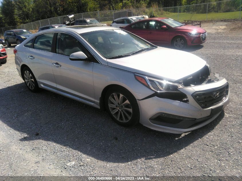 2017 HYUNDAI SONATA SPORT - 5NPE34AF6HH572180