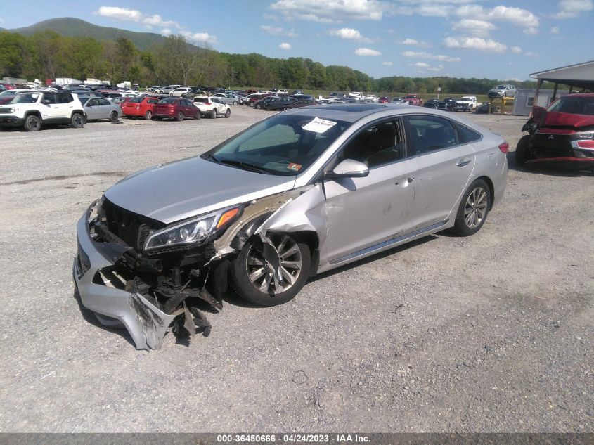 2017 HYUNDAI SONATA SPORT - 5NPE34AF6HH572180