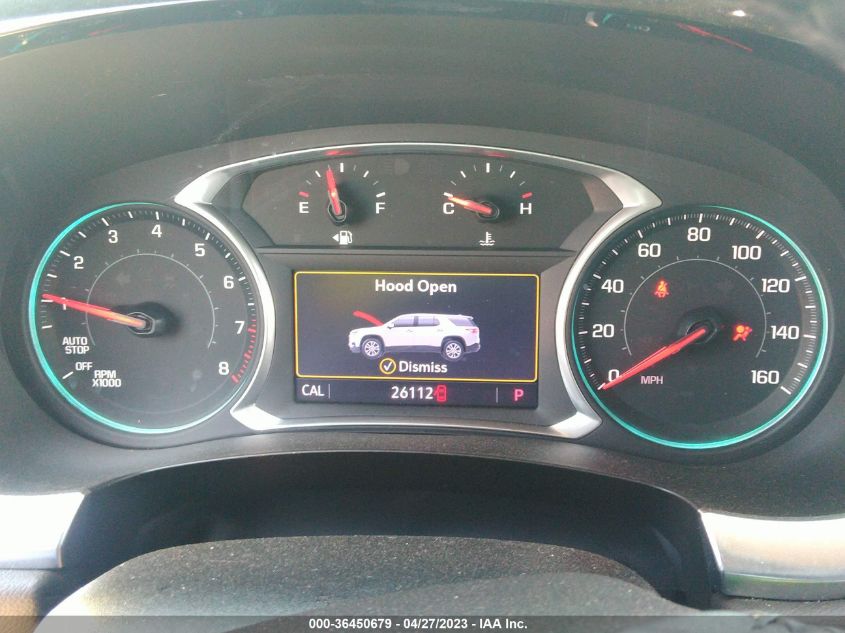 2020 CHEVROLET TRAVERSE RS - 1GNERJKW8LJ274801
