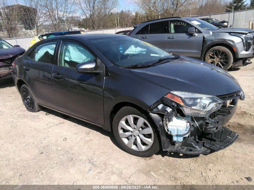 2015 TOYOTA COROLLA L/LE/S/S PLUS/LE PLUS - 2T1BURHEXFC435754