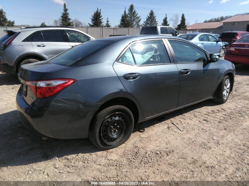 2015 TOYOTA COROLLA L/LE/S/S PLUS/LE PLUS - 2T1BURHEXFC435754