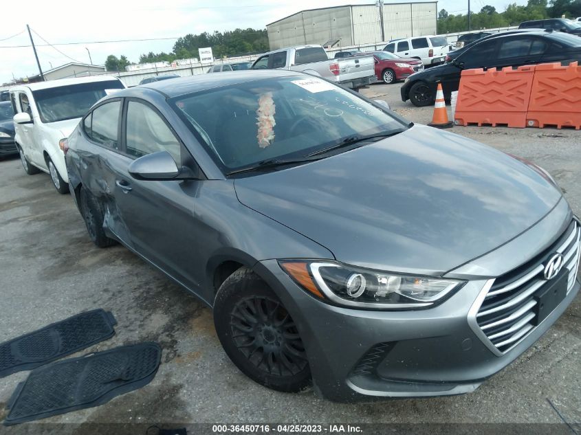 2017 HYUNDAI ELANTRA SE - KMHD74LFXHU101065