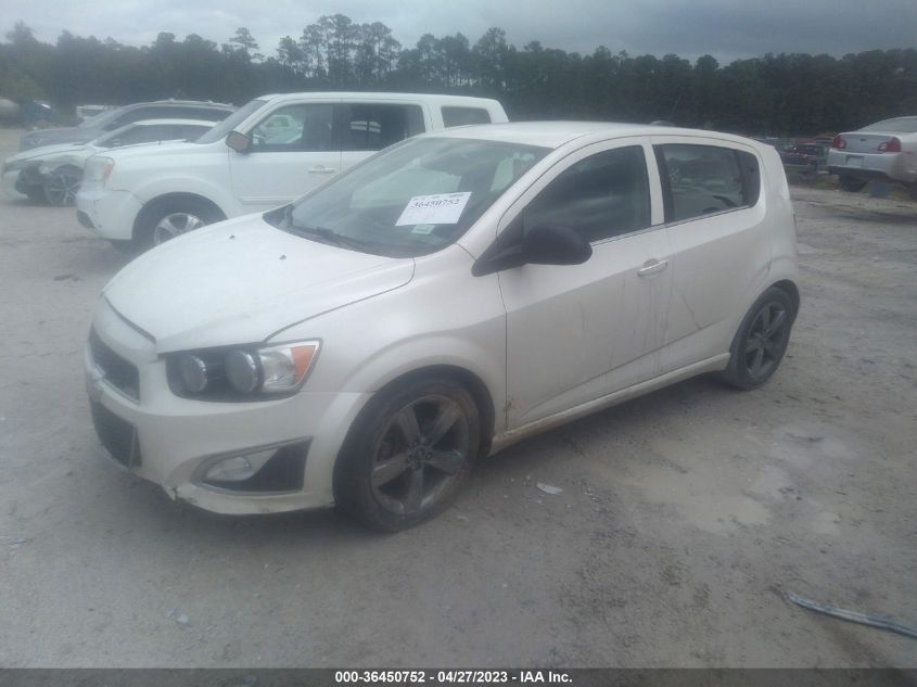 2016 CHEVROLET SONIC RS - 1G1JG6SB5G4134936