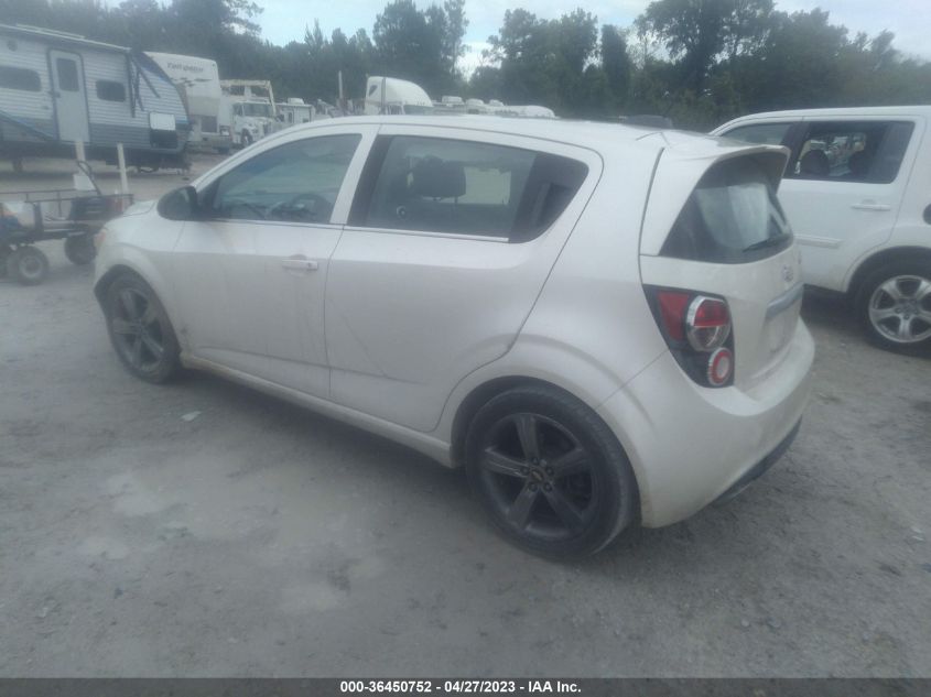 2016 CHEVROLET SONIC RS - 1G1JG6SB5G4134936