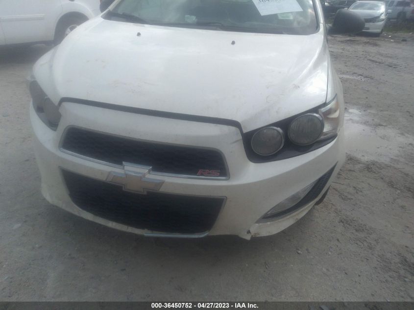 2016 CHEVROLET SONIC RS - 1G1JG6SB5G4134936