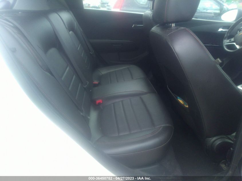 2016 CHEVROLET SONIC RS - 1G1JG6SB5G4134936