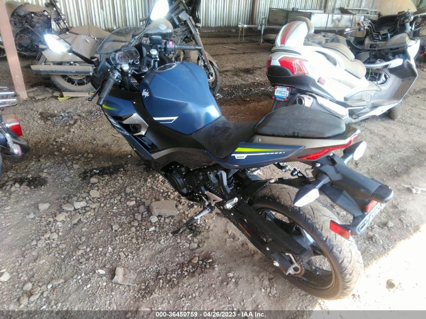 2022 KAWASAKI EX400 JKAEXKH12NDAG7346
