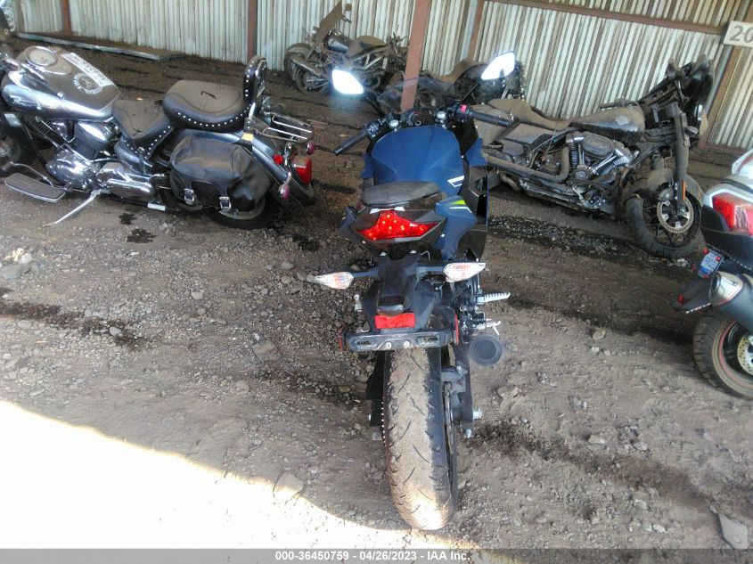 2022 KAWASAKI EX400 JKAEXKH12NDAG7346