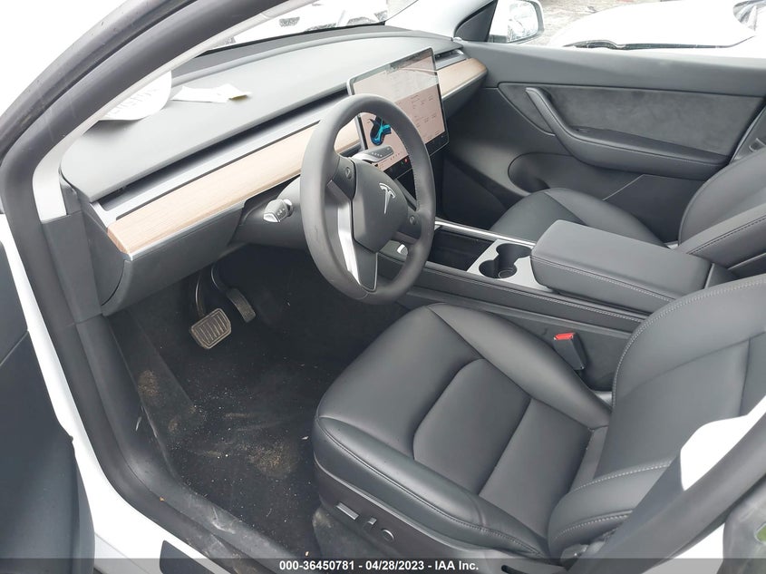 VIN 7SAYGDEE3NF434869 2022 TESLA MODEL Y LONG RANGE