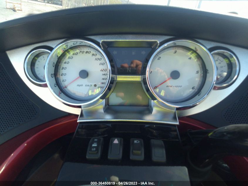 2015 VICTORY MOTORCYCLES VISION TOUR 5VPSW36N8F3046499