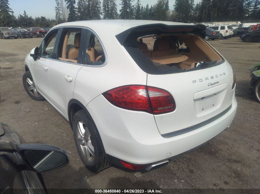 2013 PORSCHE CAYENNE WP1AA2A24DLA03239