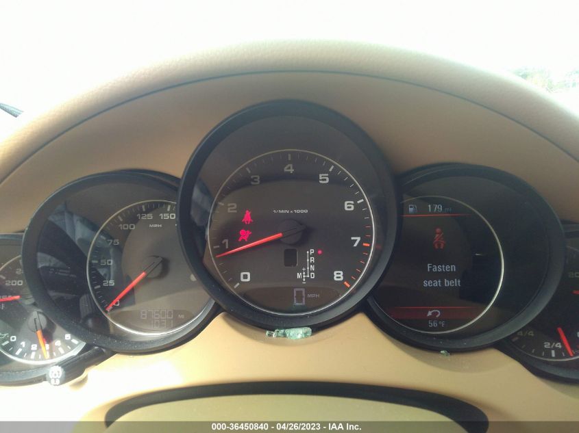 2013 PORSCHE CAYENNE WP1AA2A24DLA03239