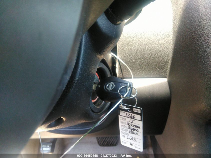 2013 NISSAN ROGUE S - JN8AS5MV0DW610604