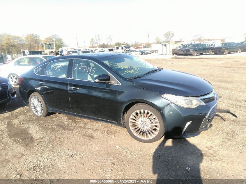 2016 TOYOTA AVALON LIMITED/TOURING/XLE - 4T1BK1EB0GU210079