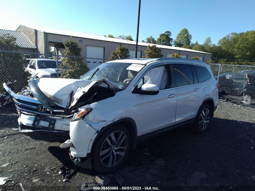2016 HONDA PILOT TOURING - 5FNYF5H90GB014154
