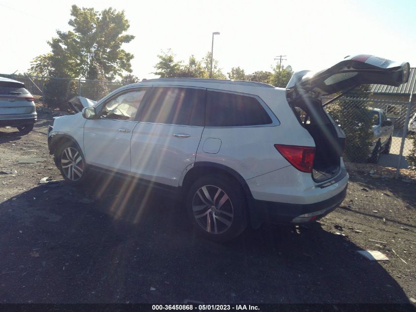 2016 HONDA PILOT TOURING - 5FNYF5H90GB014154