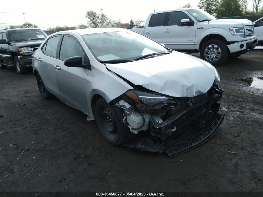 2019 TOYOTA COROLLA L/LE/SE/XLE/XSE - 2T1BURHE0KC242538