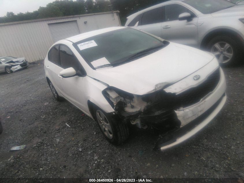 2017 KIA FORTE LX - 3KPFK4A77HE084215